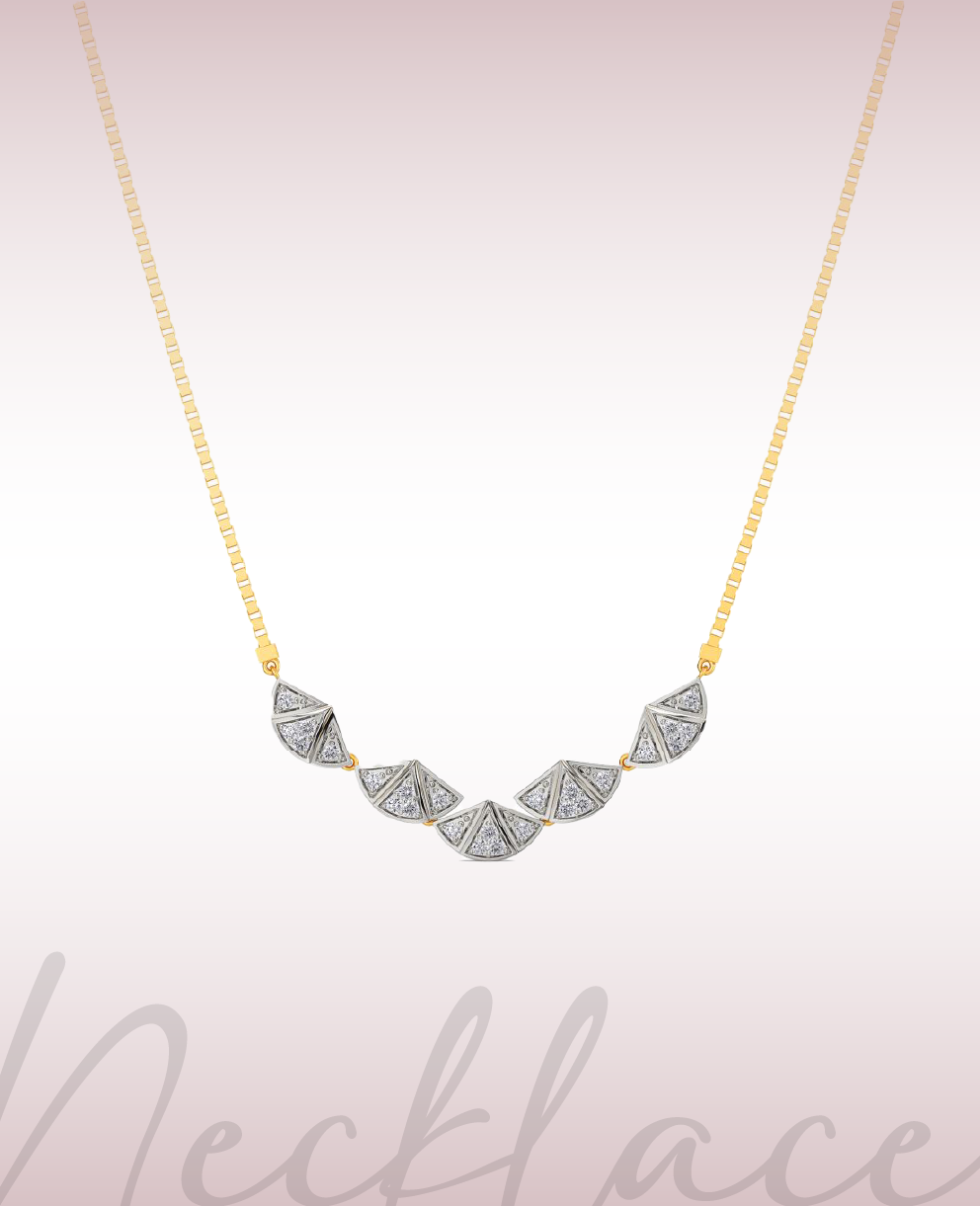 customized diamond necklace women dubai